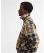 Men's Barbour Tartan Showerproof Blouson Jacket - Birchwood Dress Tartan