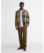 Men's Barbour Tartan Showerproof Blouson Jacket - Birchwood Dress Tartan