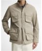 Men's Barbour International Course Showerproof Jacket - Concrete