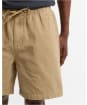 Men's Barbour Washed Oxford Relaxed Shorts - Washed Stone