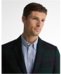 Men's Barbour Kingham Moons Tartan Blazer - Blackwatch Tartan