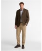 Men's Barbour Bryson Moons Check Blazer - Brown