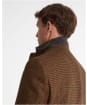 Men's Barbour Tindle Moons Houndstooth Blazer - Brown
