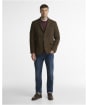 Men's Barbour Gosforth Moons Checked Blazer - Brown