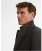 Men's Barbour Gosforth Moons Checked Blazer - Grey Marl