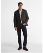 Men's Barbour Gosforth Moons Checked Blazer - Grey Marl