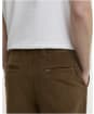 Men's Barbour Washed Stretch Twill Tailored Fit Trouser - Dark Sand