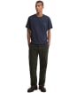 Men's Barbour Moleskin Tailored Fit Trouser - Sage