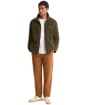 Men's Barbour Moleskin Tailored Fit Trouser - Dark Cinnamon