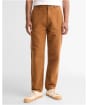 Men's Barbour Moleskin Tailored Fit Trouser - Dark Cinnamon