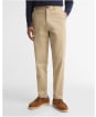 Men's Barbour Sueded Sateen Tailored Fit Trouser - Washed Stone