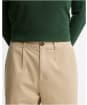 Men's Barbour Washed Stretch Twill Relaxed Fit Trouser - Light Stone