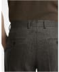 Men's Barbour Fairford Herringbone Trouser - Grey Marl