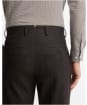 Men's Barbour Carlton Wool Cashmere Trouser - Brown Marl