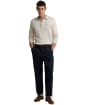Men's Barbour Yorklane Twill Trouser - Dark Navy