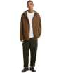 Men's Barbour Washed Cargo Relaxed Fit Trouser - Sage