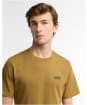 Men's Barbour International Small Logo Tee - Butternut