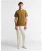 Men's Barbour International Small Logo Tee - Butternut