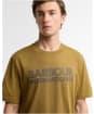 Men's Barbour International Small Logo Tee - Fir Green