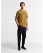 Men's Barbour International Small Logo Tee - Fir Green