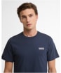 Men's Barbour International Small Logo Tee - Oxford Navy
