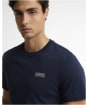 Men's Barbour International Small Logo Tee - Navy Blazer