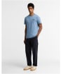 Men's Barbour Script Graphic T-Shirt - Tarn Blue