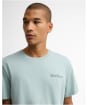 Men's Barbour Dearham Graphic Tailored T-Shirt - Dusty Slate