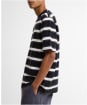 Men's Barbour Browtop Striped Relaxed T-Shirt - Dark Navy