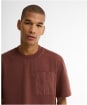 Men's Babrour Ivergill Pocket Relaxed T-Shirt - Burnt Pepper