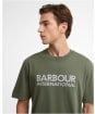 Men's Barbour International Maurice Applique T-Shirt - Thyme