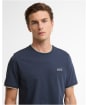 Men's Barbour International Ashmann Tipped T-Shirt - Oxford Navy