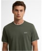 Men's Barbour International Ashmann Tipped T-Shirt - Thyme