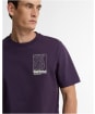 Men's Barbour Woodbine Relaxed Graphic T-Shirt - Grape