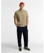 Men's Barbour Birchcliffe Relaxed Graphic T-Shirt - Mushroom