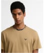 Men's Barbour Stanford Tailored T-Shirt - Stone