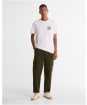 Men's Barbour Setter Graphic Tailored T-Shirt - White