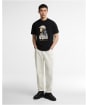 Men's Barbour International Steve McQueen Rainey Graphic T-Shirt - Black