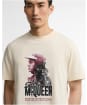 Men's Barbour International Steve McQueen Rainey Graphic T-Shirt - Chalk