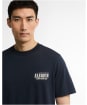 Men's Barbour International Pull Graphic T-Shirt - Navy