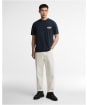 Men's Barbour International Pull Graphic T-Shirt - Navy
