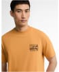 Men's Barbour International Steve McQueen Grange Graphic T-Shirt - Honey
