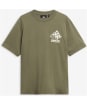 Men's Barbour International Herman Graphic T-Shirt - Mid Olive