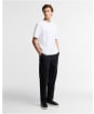 Men's Barbour International 90th Anniversary T-Shirt - White
