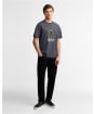 Men's Barbour International Causey Graphic T-Shirt - Asphalt