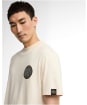 Men's Barbour International 90th Anniversary Graphic T-Shirt - Chalk
