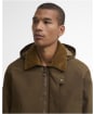 Men's Barbour Winter Ashby Waterproof Jacket - Dark Sand