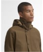 Men's Barbour Winter Ashby Waterproof Jacket - Dark Sand