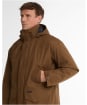 Men's Barbour Farlam Waterproof Jacket - Dark Sand