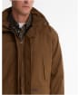 Men's Barbour Farlam Waterproof Jacket - Dark Sand